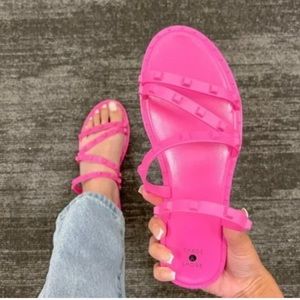 Women's Liv Jelly Slide Sandals - Shade & Shore™ Pink
